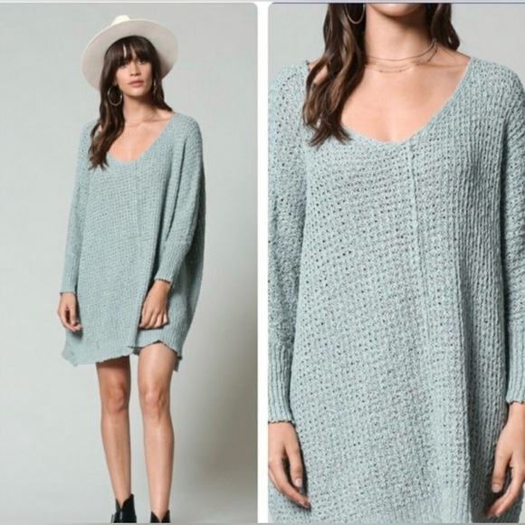 By Together Oversized Knit Sweater Tunic - Picture 6 of 6